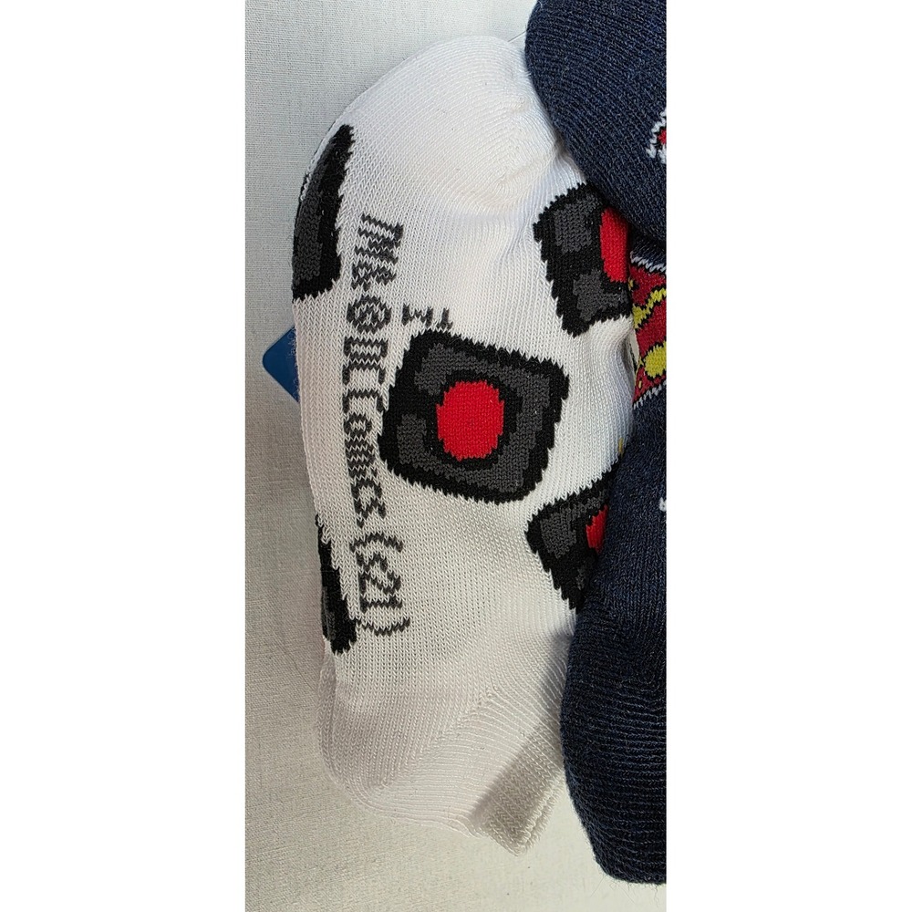 DC Comics Justice League Kids No-Show Socks 5 Pair NWT - Picture 4 of 6